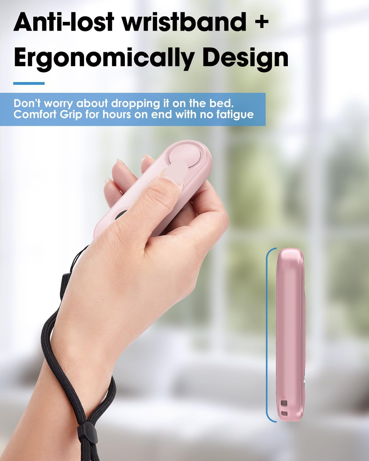 Thumbnail 2 de Inncarvs Remote Page Turner (Pink) – Clip-On Controller for Kindle and Capacitive Screens