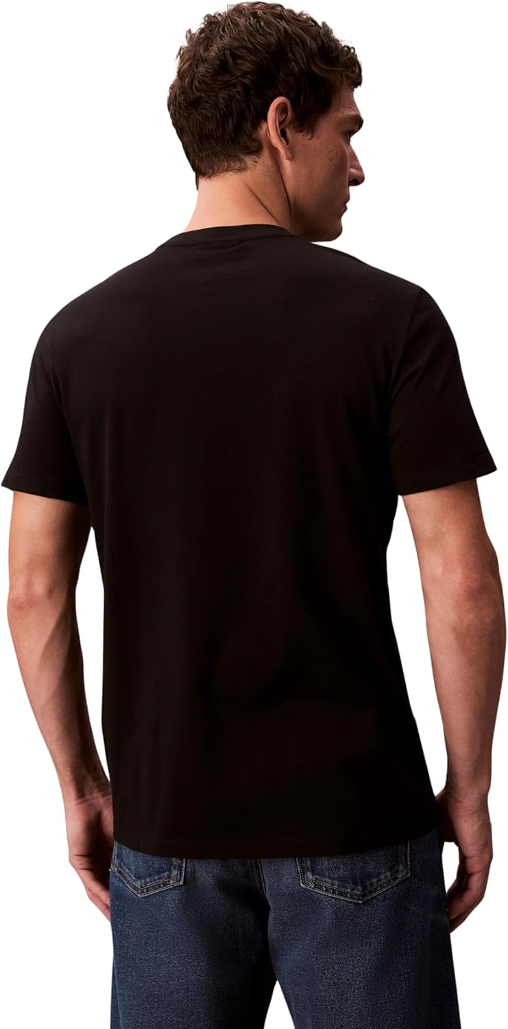 Thumbnail 1 de Calvin Klein T-Shirt Manches Courtes Homme Badge Jersey Classic Tee en coton