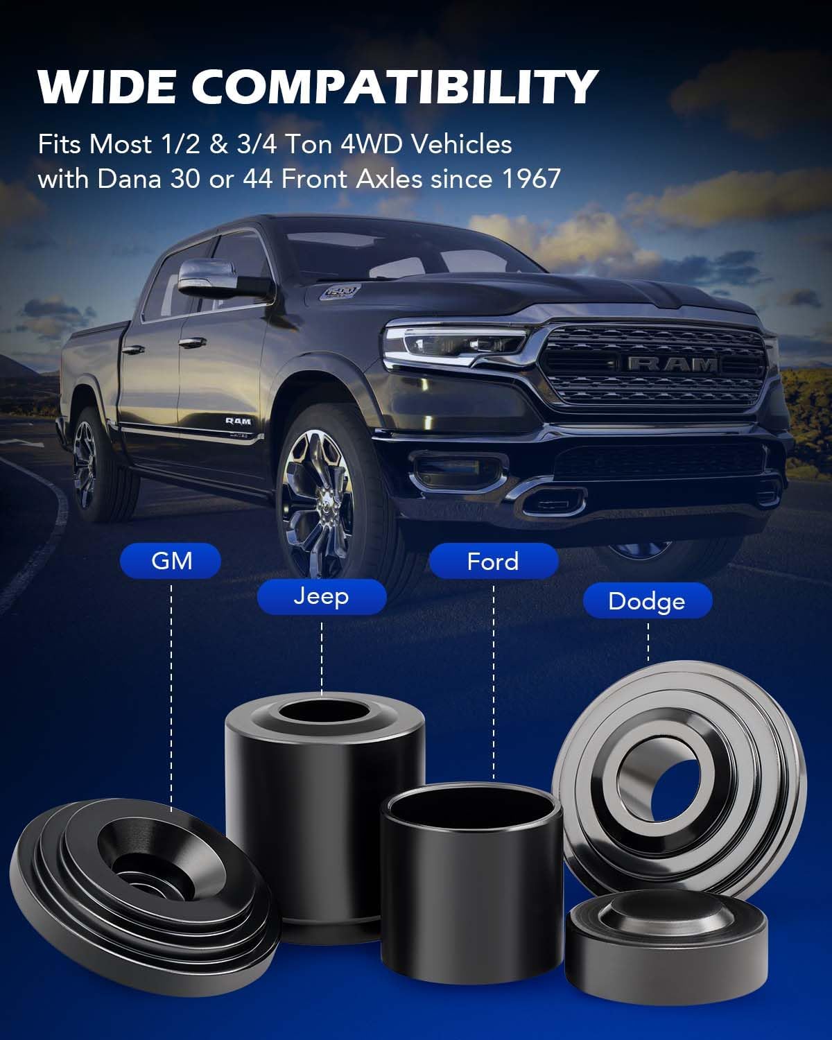 Thumbnail 2 de Orion Motor Tech Ball Joint Press Kit 4pc 🛠