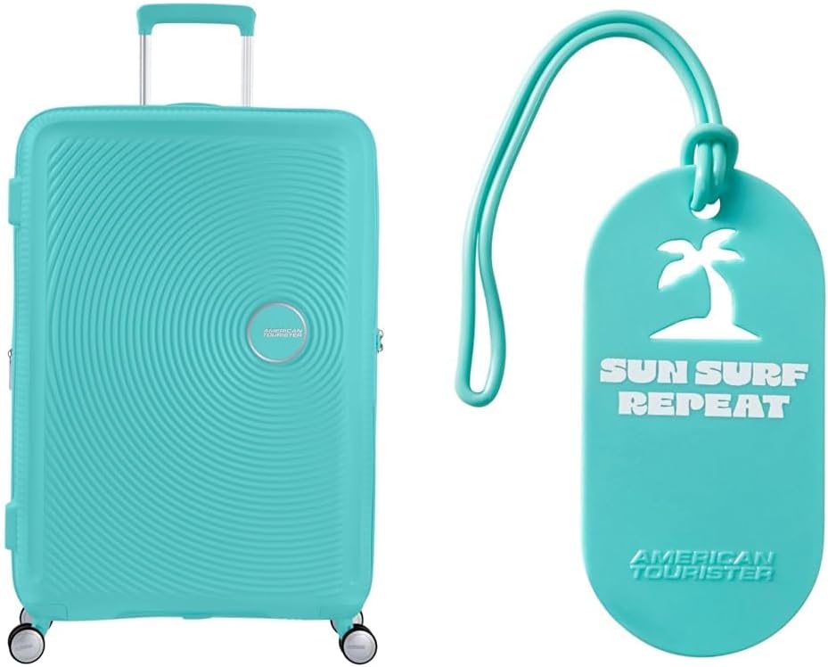 Thumbnail 4 de American Tourister Soundbox Spinner L Erweiterbar 77 cm Turquoise (Turkish Tonic) – Großer Koffer mit Volumen-Vergrößerung