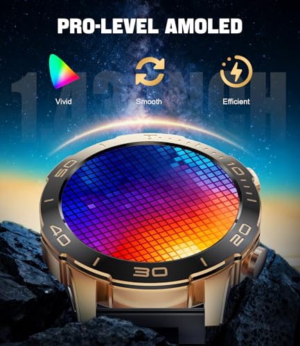Detalle 2 de LIGE Montre Connectée Homme 1,43" AMOLED