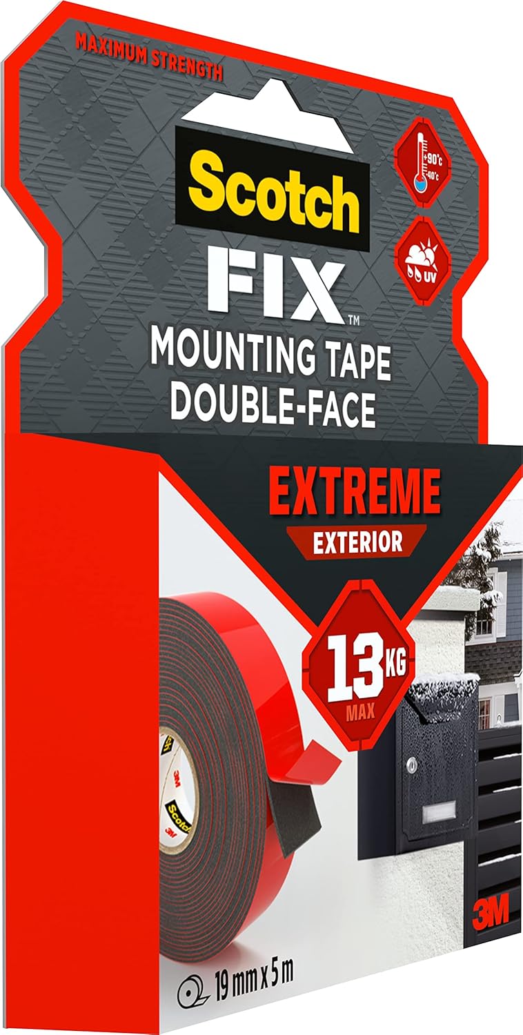 Thumbnail 3 de 3M Scotch-Fix Double-Sided Exterior Tape 19mm