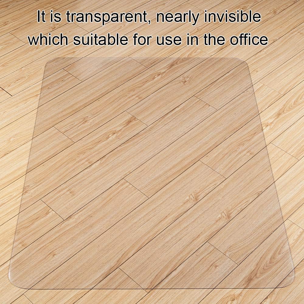 Thumbnail 5 de Kuyal Clear Chair Mat for Hard Floors 90x120cm (3'x4') — transparent chair mat for wood, tile & laminate