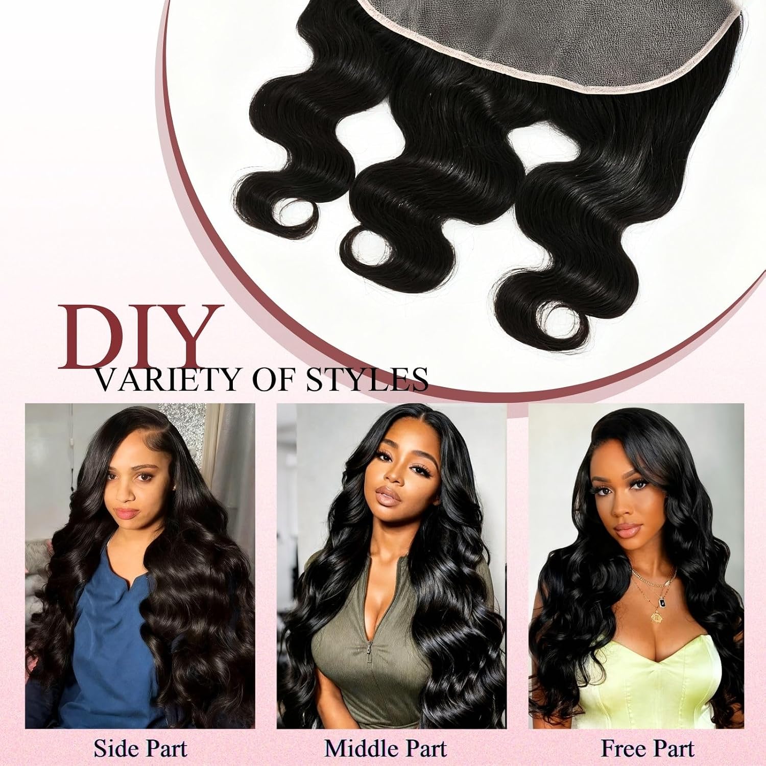 Thumbnail 2 de HD Lace Frontal 13x4