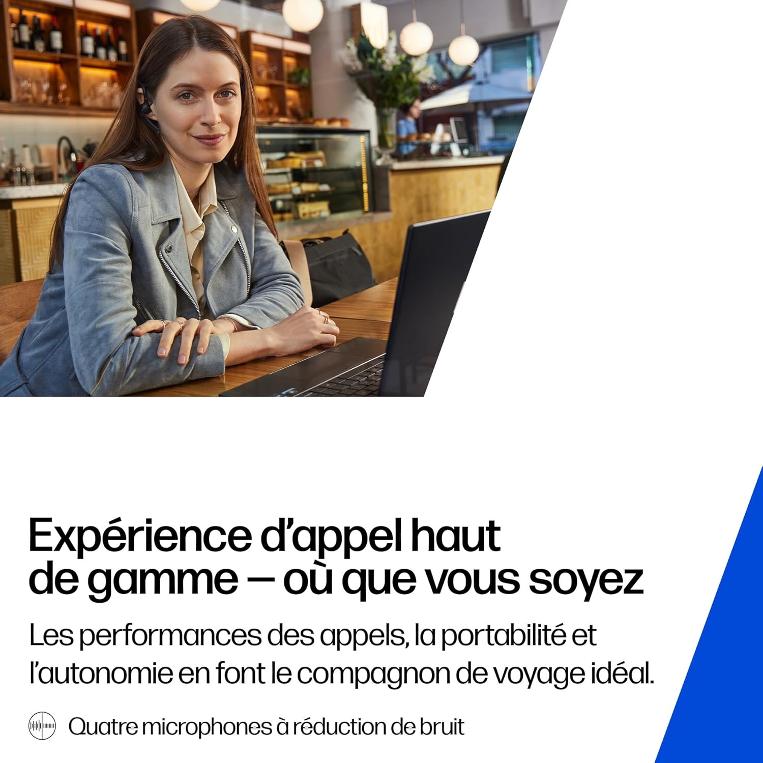 Thumbnail 3 de Poly Voyager Legend 50 – Casque Bluetooth antibruit avec micro, commandes vocales et design ergonomique (noir)