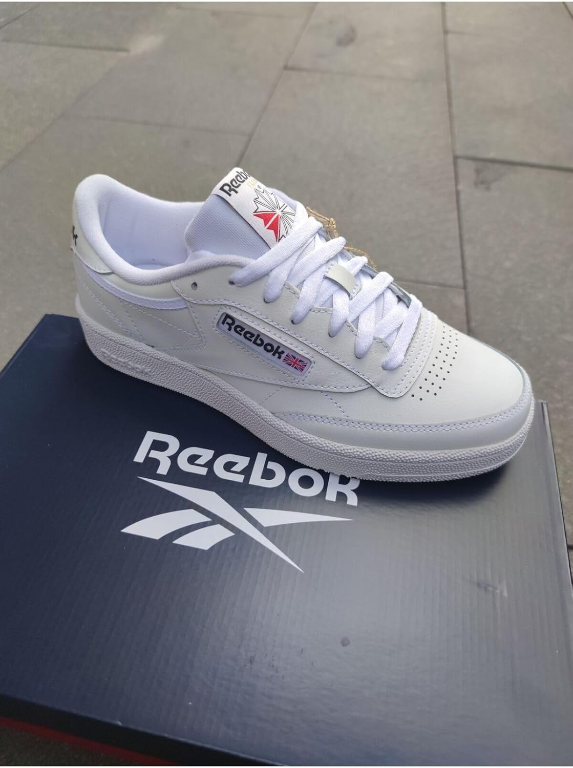 Thumbnail 1 de Reebok Herren Club C 85 Sneaker – synthetisches Obermaterial, Schnürverschluss