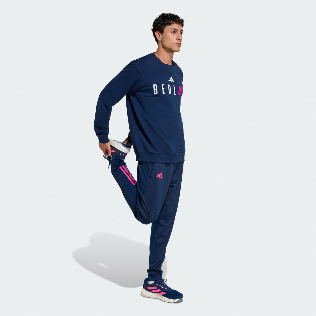 Thumbnail 2 de Adidas SUDADERA REDONDA BMW Marathon 2025 Azul 👕