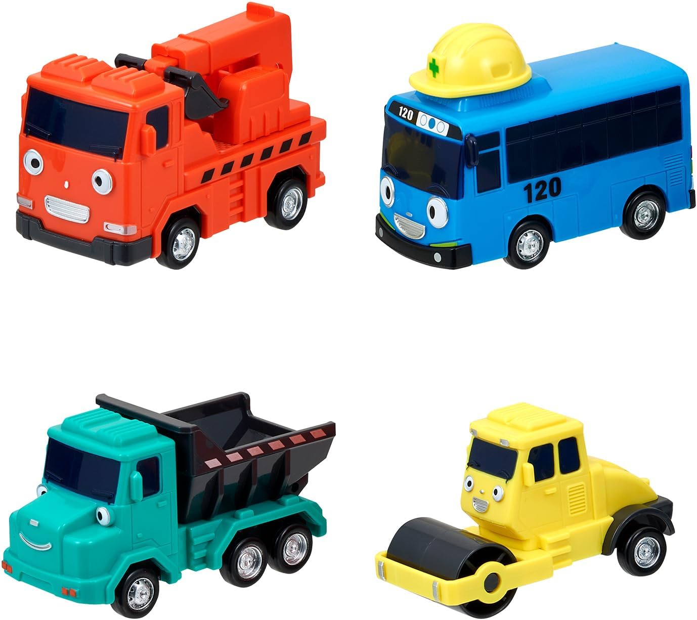 Thumbnail 6 de バンダイ ちびっこバス タヨ ちびっこシティ大集合セット ミニカー4台・手転がし・電池不要