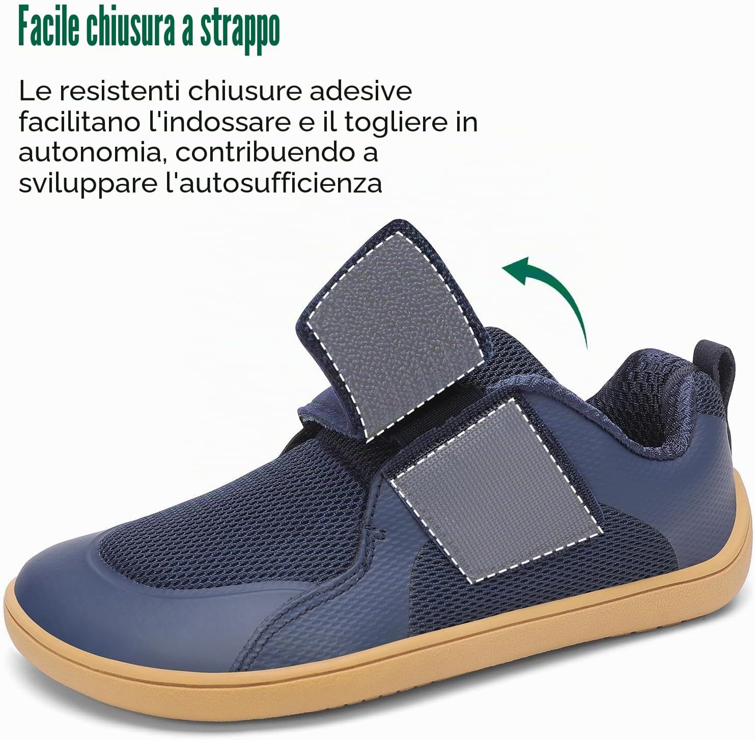 Thumbnail 4 de Sagauro Barefoot Sneakers Bambini: Scarpe minimaliste con punta ampia e suola antiscivolo