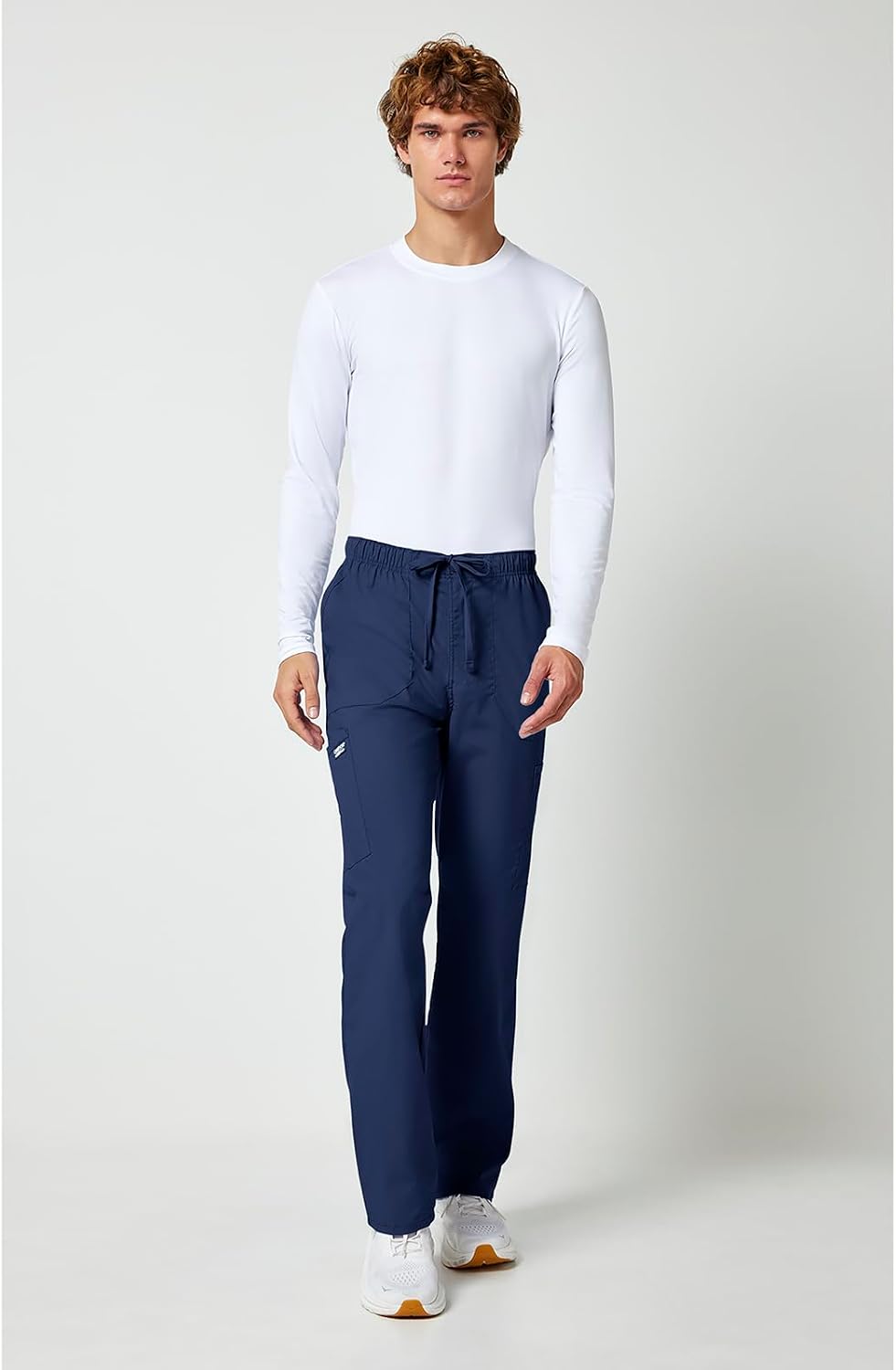 Detalle de Cherokee Men's Scrub Pants with 5 Pockets