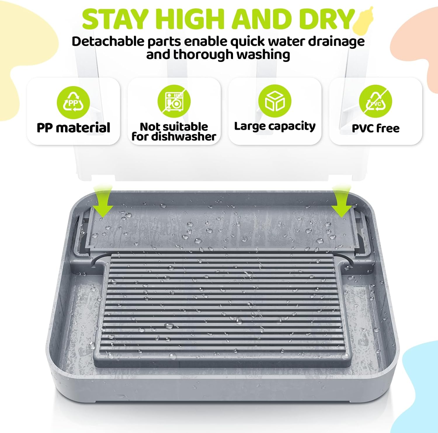 Thumbnail 1 de Dayacoco Baby Bottle Drying Rack – Holds 12 Bottles