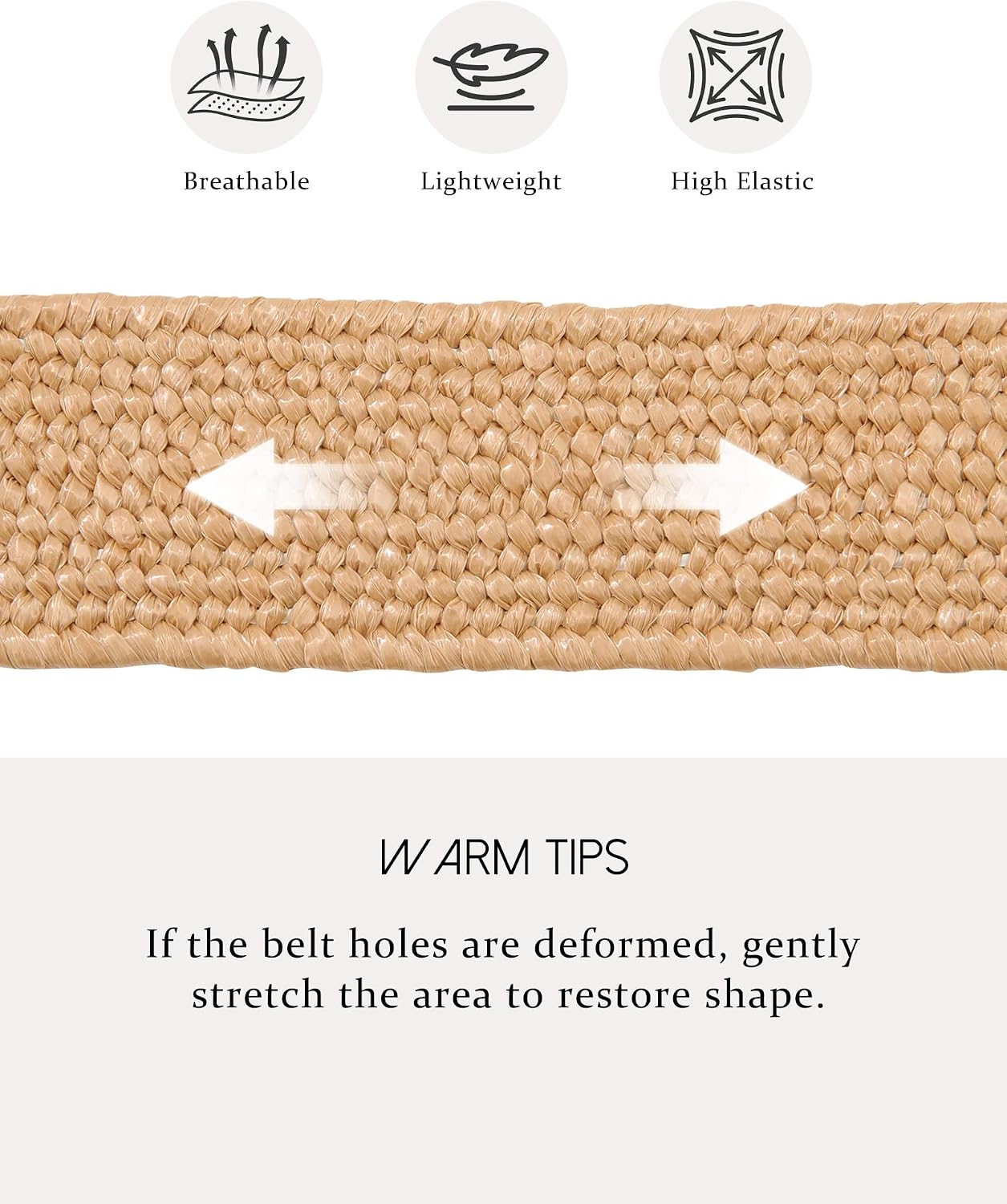 Thumbnail 4 de AWAYTR Raffia Belt