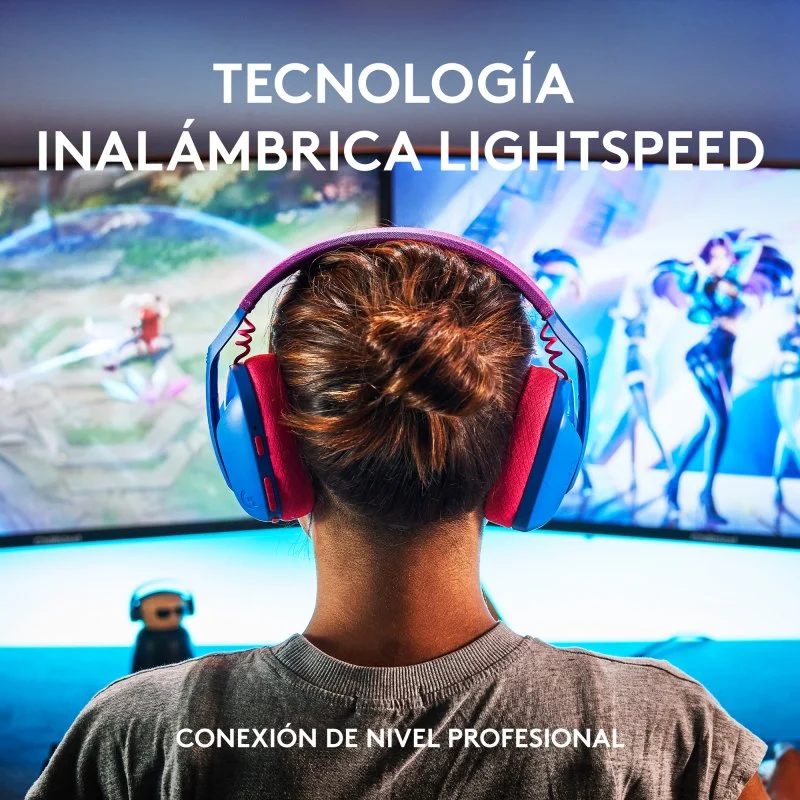Thumbnail 3 de Logitech G435 LIGHTSPEED Auriculares gaming inalámbricos azules 🎧