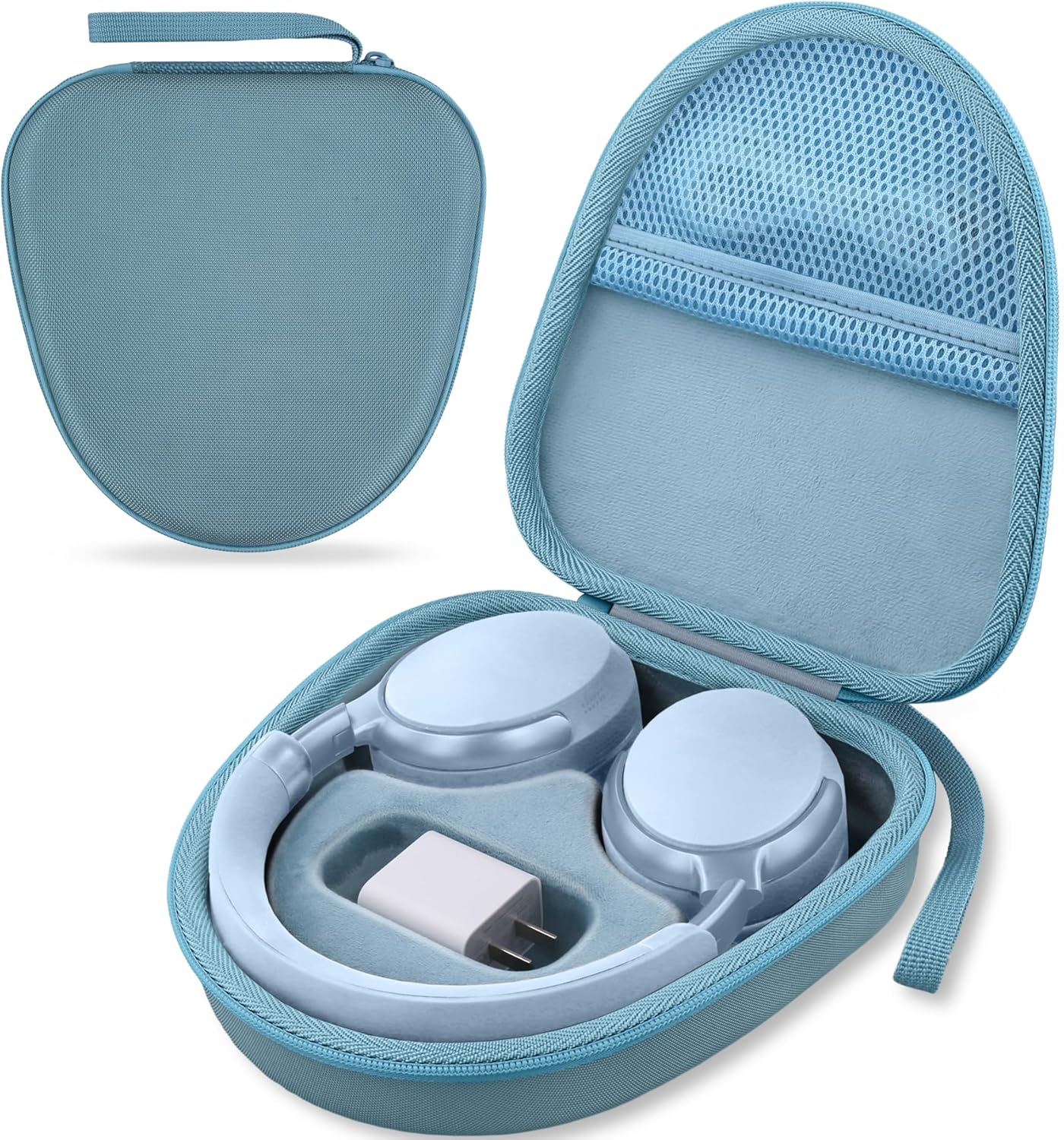 Detalle de co2CREA Hard Storage Case for Bose QuietComfort Headphones – Protective case for Ultra 2nd Gen, QC SE, QC35 II, QC45 (case only)