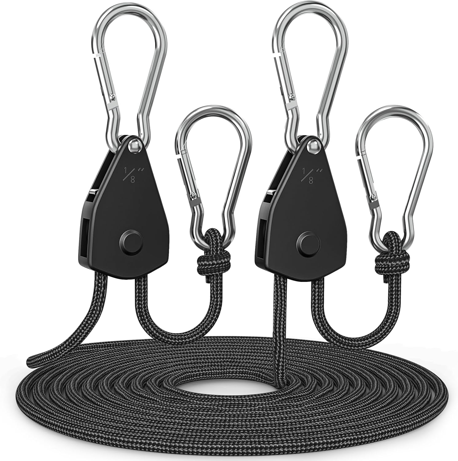 Detalle de Fondwell Rope Ratchet Straps, 8-Foot