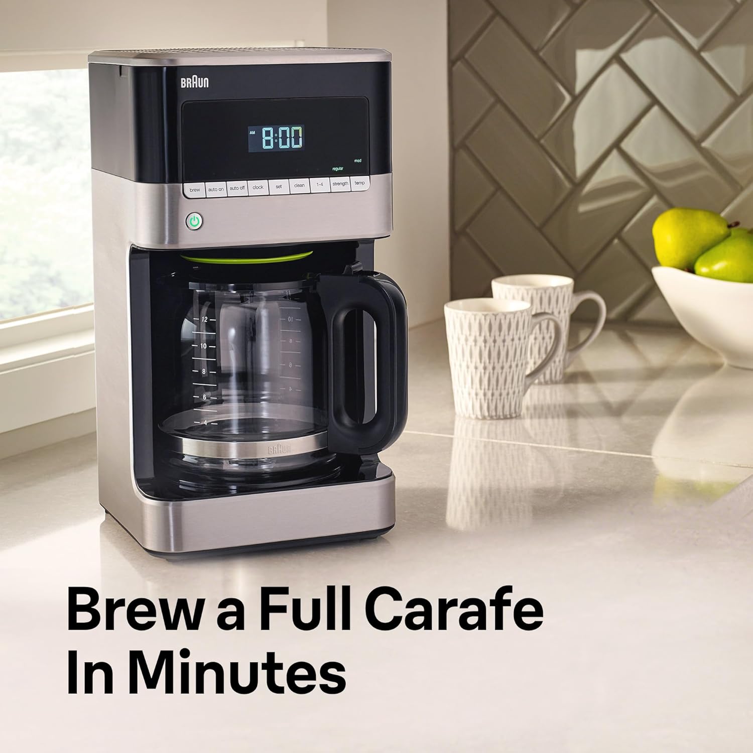 Thumbnail 1 de Braun BrewSense 12-Cup Drip Coffee Maker