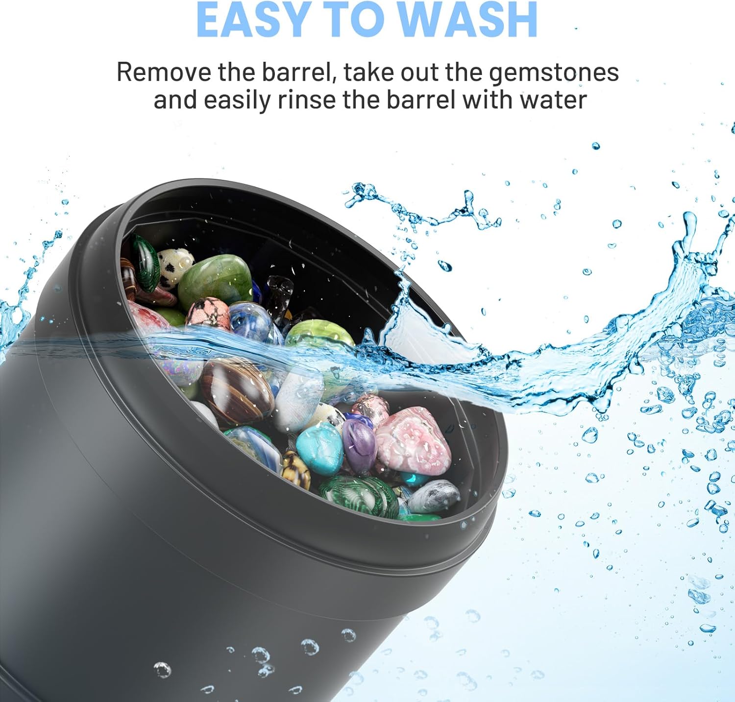 Thumbnail 4 de HopeRock Ultra Quiet Rock Tumbler Kit 9-day Timer 📦