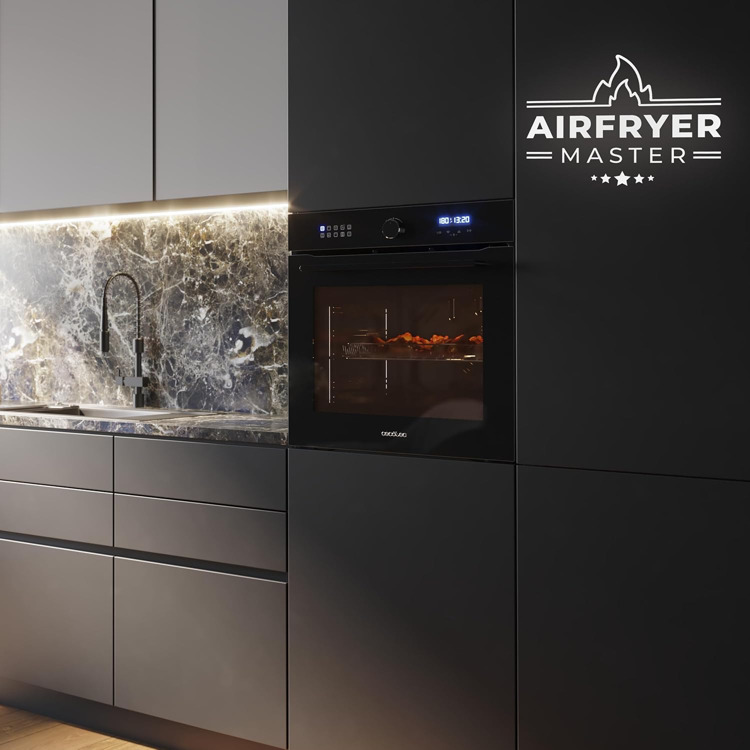 Thumbnail 5 de Cecotec Bolero Hexa AF316000 Horno Integrable 81L 11 Funciones