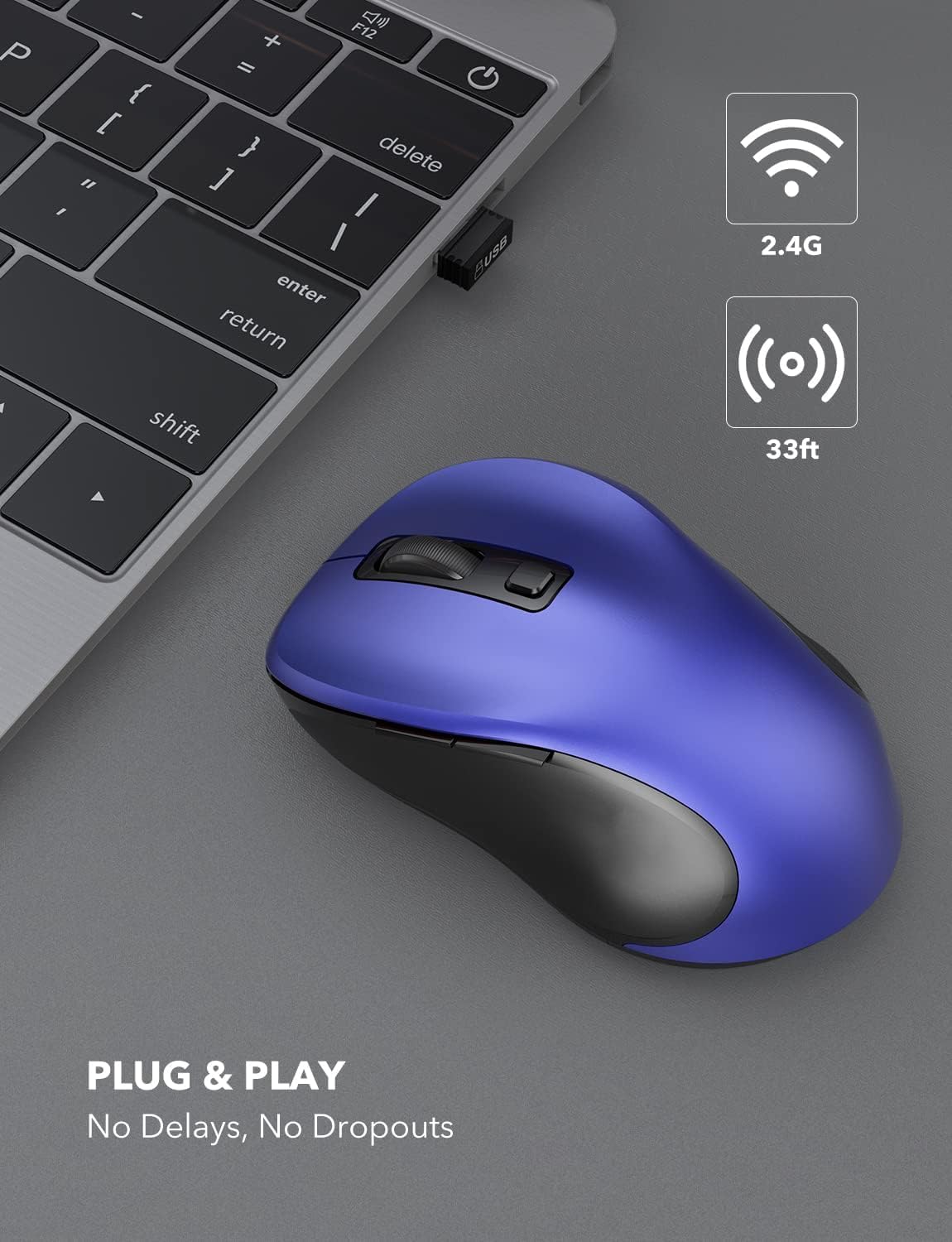 Detalle 2 de Trueque Wireless Mouse, 6-button