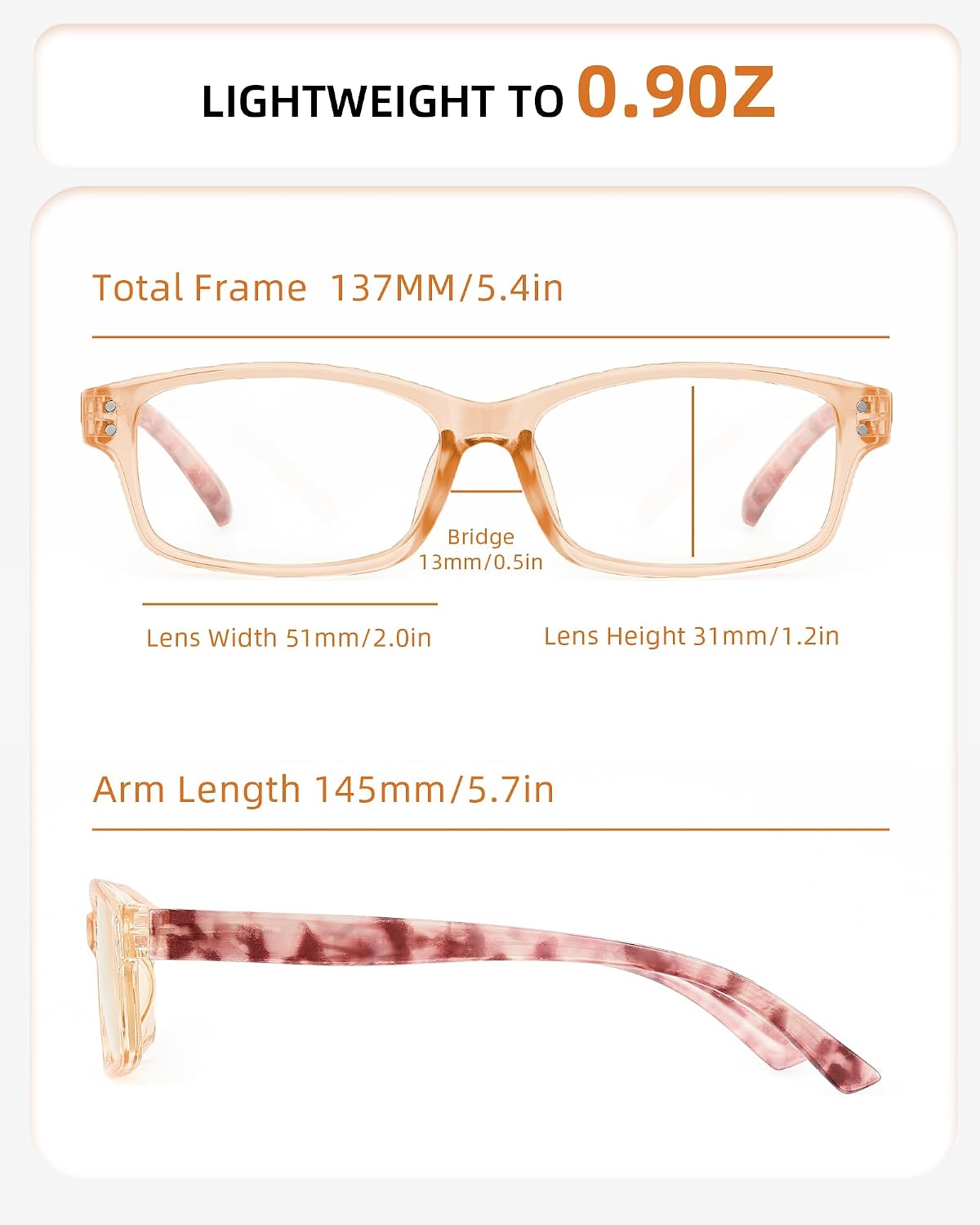 Detalle 2 de JOLISU Reading Glasses 5-Pack