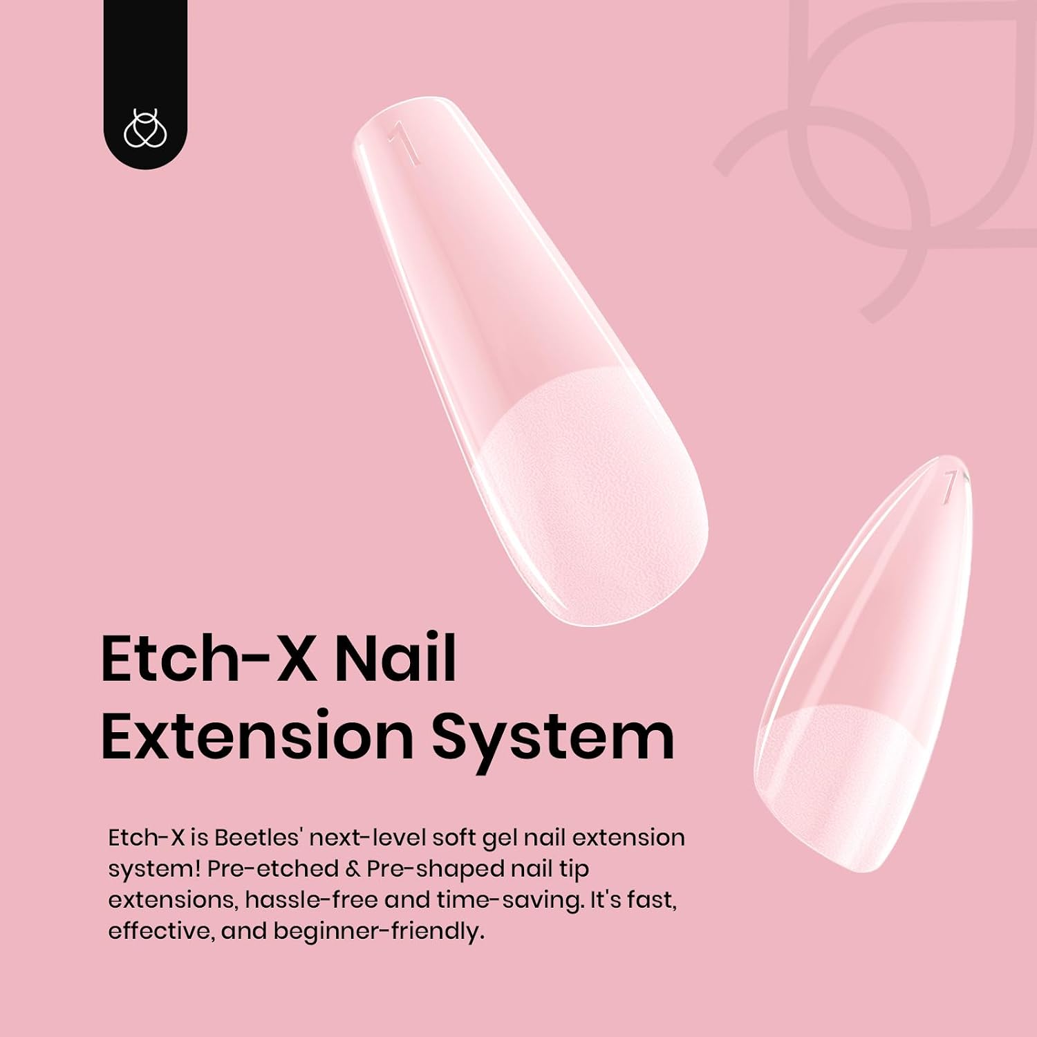Thumbnail 6 de Beetles Gel Nail Tips Medium Almond 288pcs