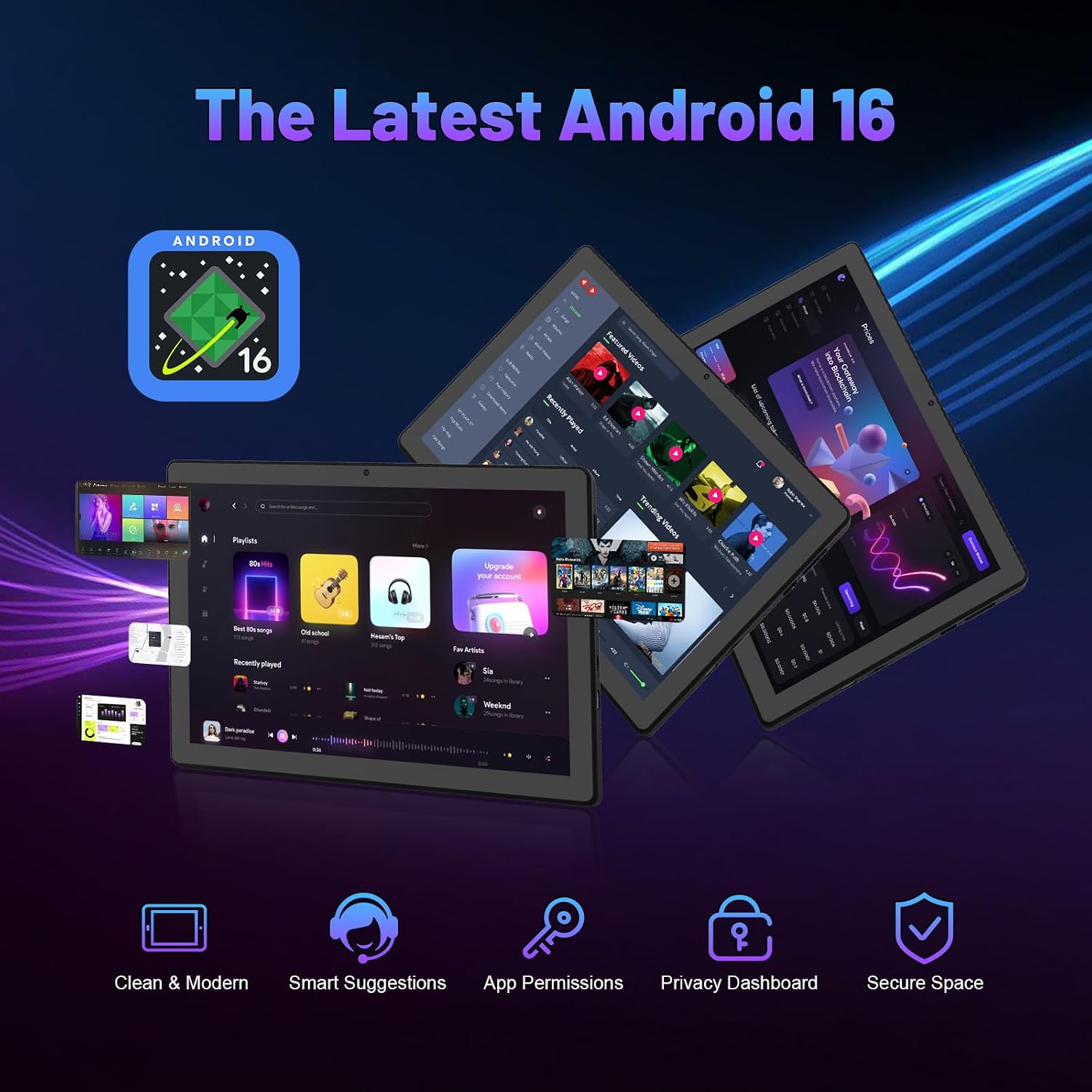 Detalle de Gleeso Android tablet 10-inch