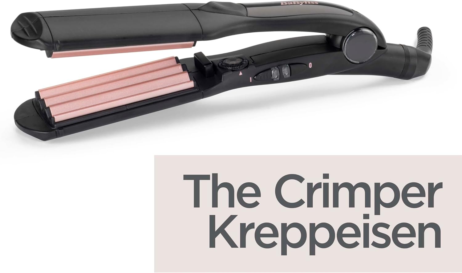 Thumbnail 4 de BaByliss Kreppeisen 2165CE – Tourmalin-Keramik, 10 Temperatureinstellungen bis 210°C, professionelles Styling-Tool