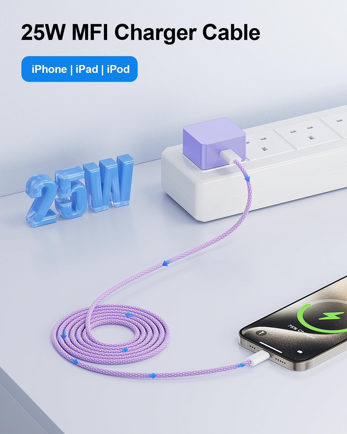 Thumbnail 4 de Fast Charge for iPhone 25W 2Pack