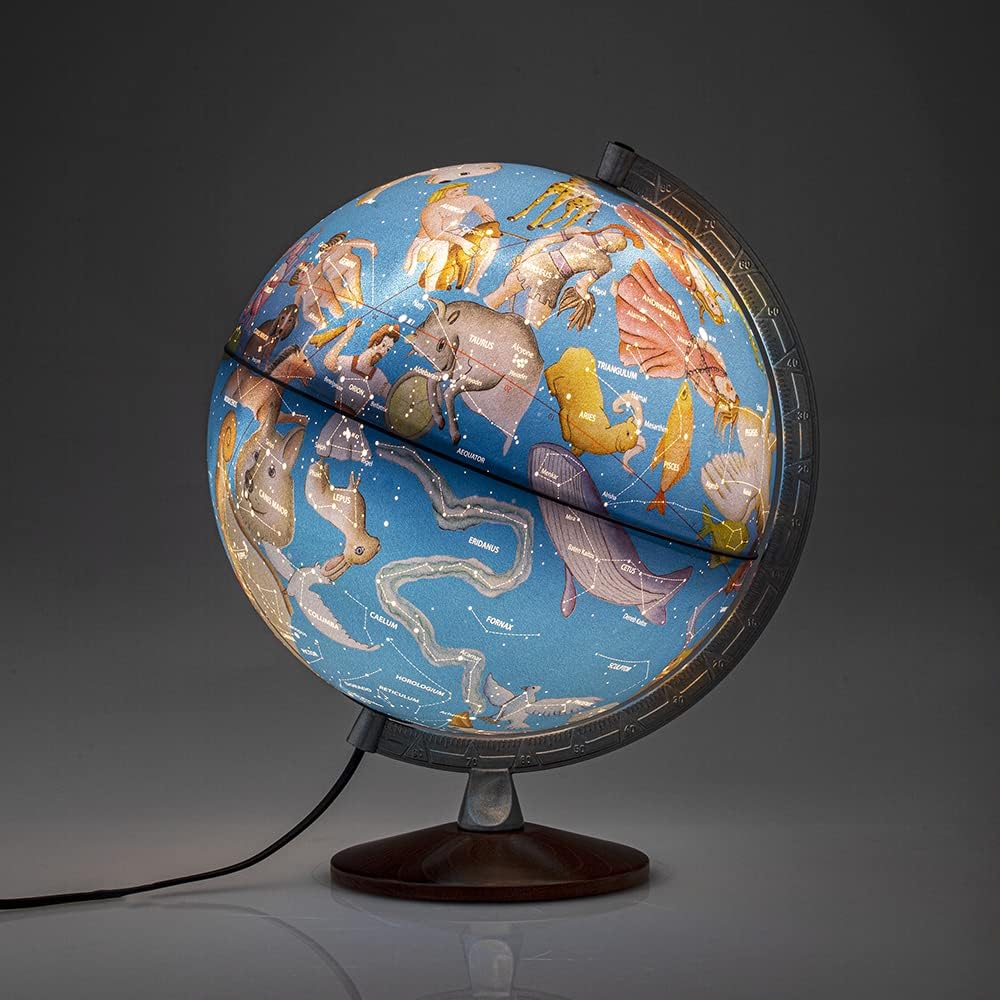 Detalle 2 de Nova Rico 0330SPSTLALL1066 globe terrestre 30 cm 🌍