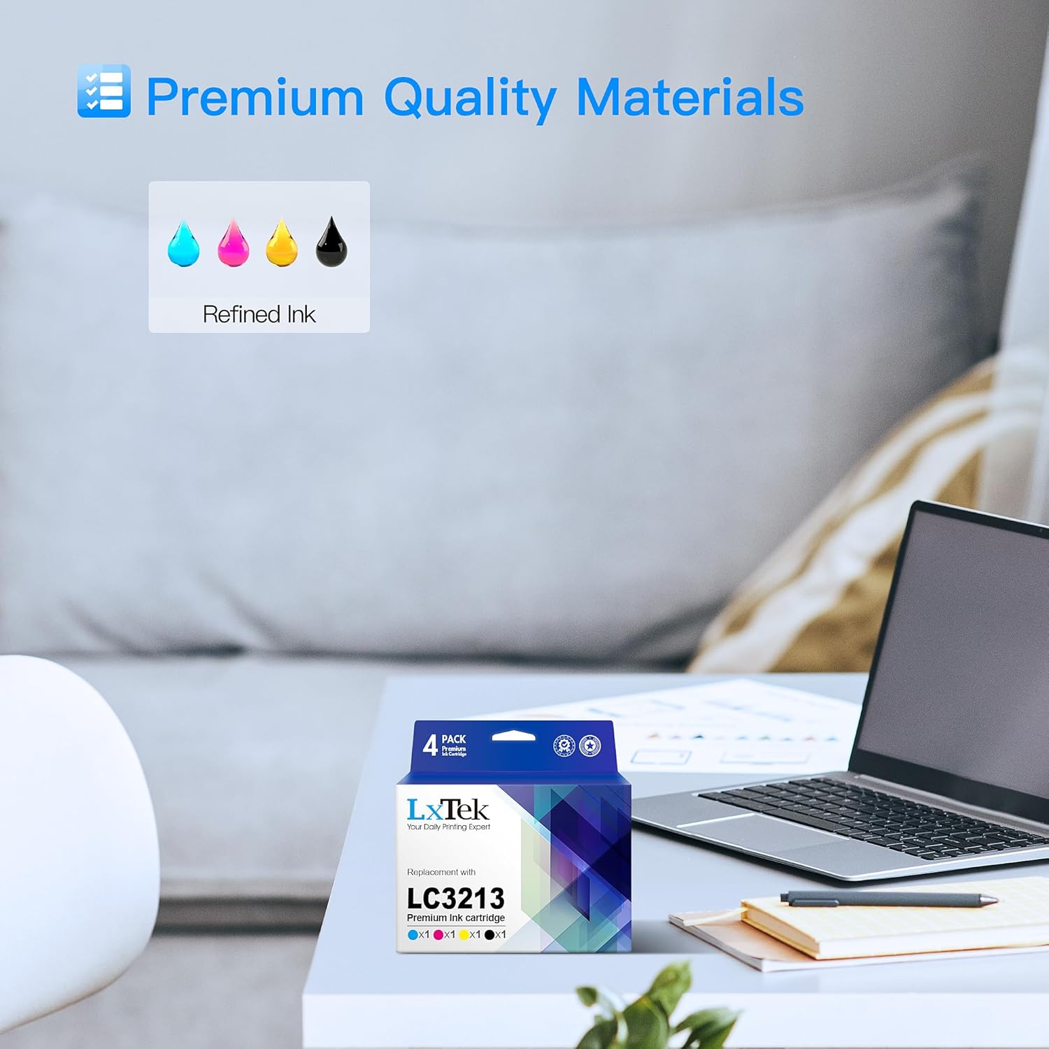 Thumbnail 3 de LxTek LC3211/LC3213 kompatible Druckerpatronen 10er-Pack 🖨
