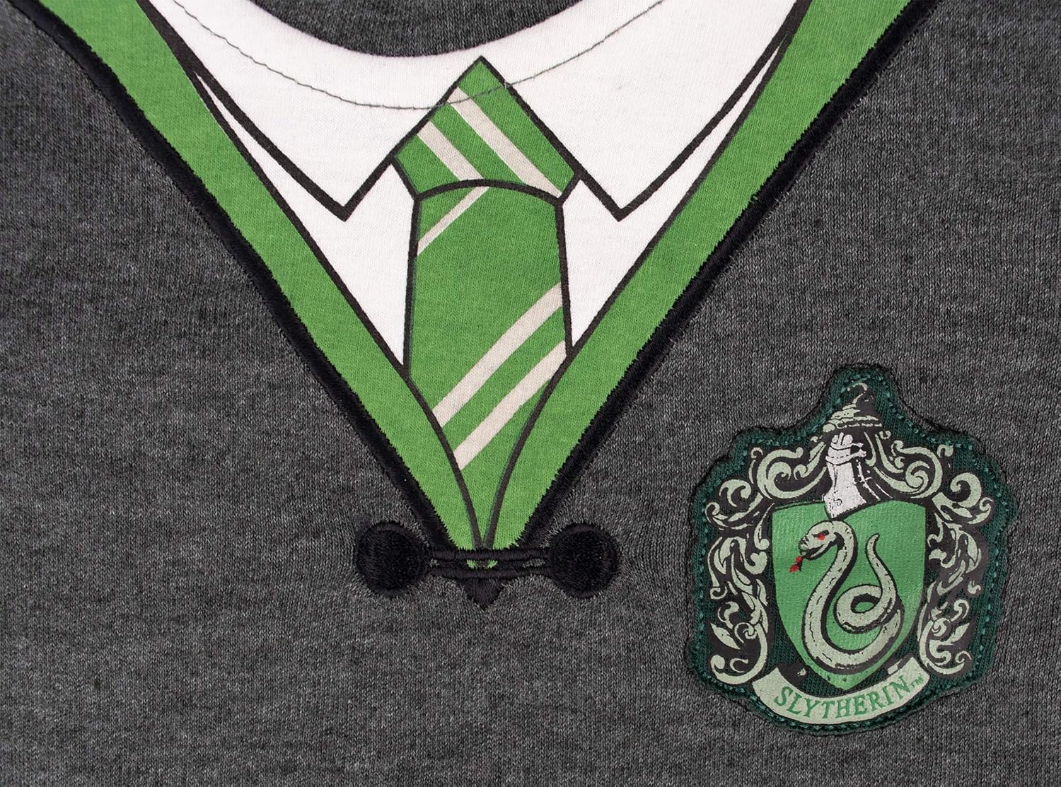 Thumbnail 3 de GWCC Licensed Harry Potter Slytherin Baby Romper & Hat — 0–18 Months