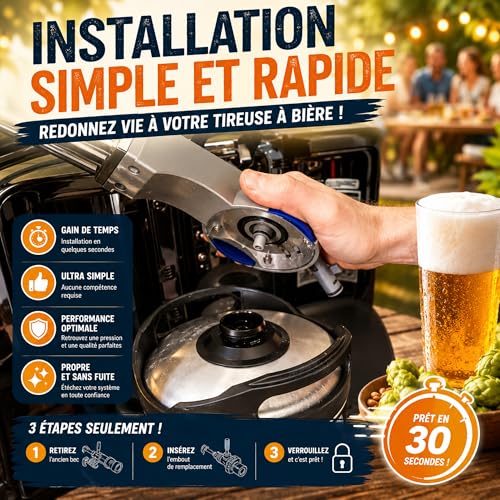 Detalle de KIT 5 Joint(s) d’Étanchéité pour PerfectDraft HD3600–HD3720 + Kit Nettoyage (3 Kits) – 1001JOINTS