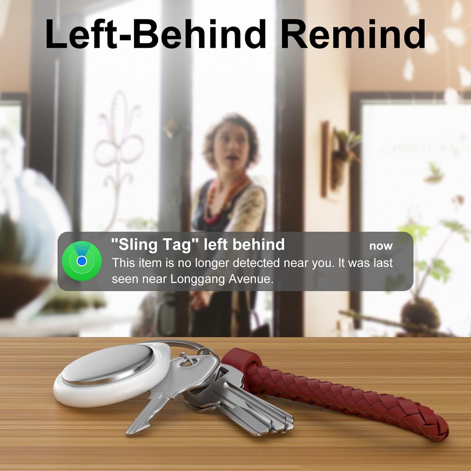 Thumbnail 4 de Key Finder Smart Air Tracker Tag (4-Pack) for Apple Find My on iPhone (iOS only) – IP67 waterproof