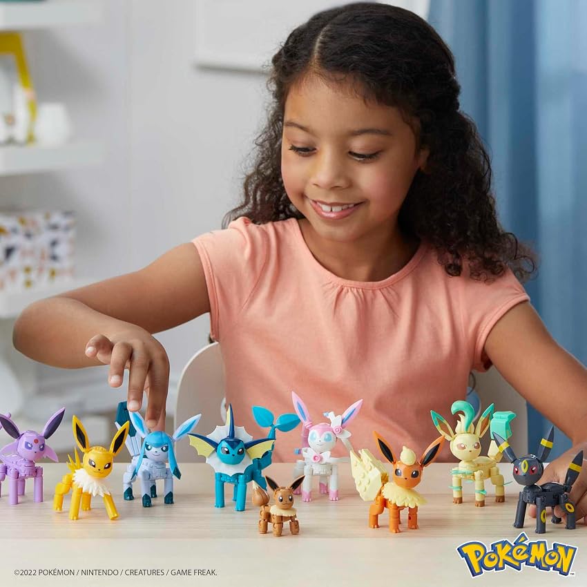 Thumbnail 1 de Mega Construx Pokémon Eevee Evoluciones - Juguete de Construcción 🧩