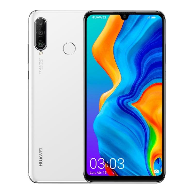 Detalle de Huawei P30 Lite, smartphone 4G de 4 GB y 128 GB con pantalla de 6,15 pulgadas