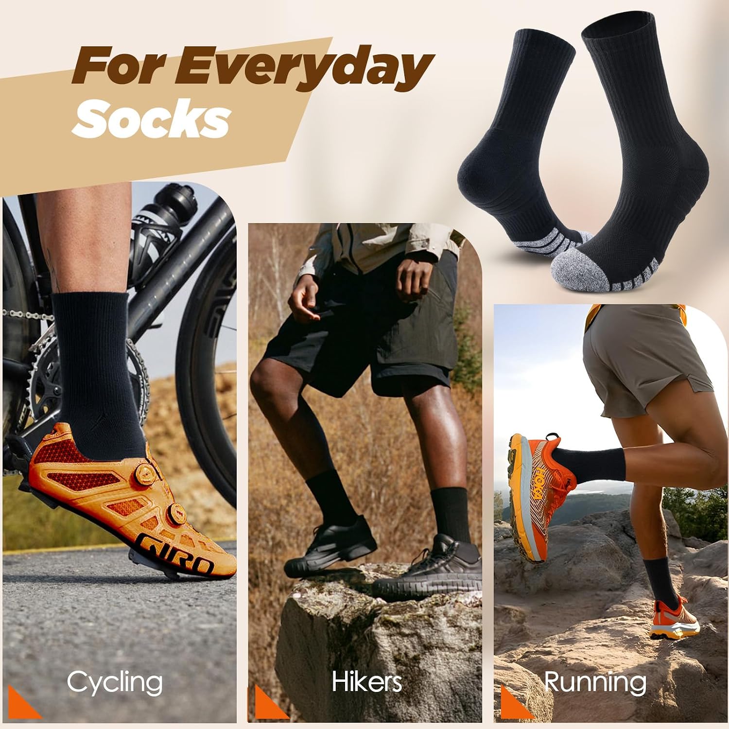 Thumbnail 5 de PULlOU hiking socks 35–38 47–50
