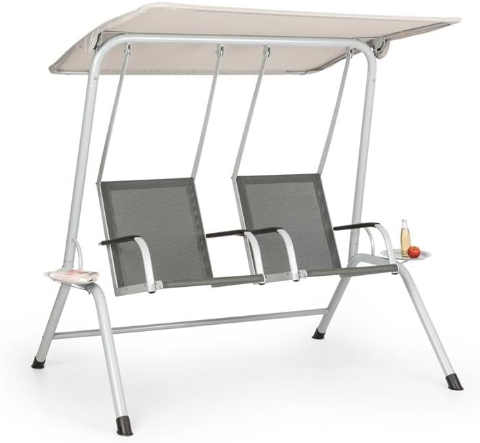 Detalle de blumfeldt 10033309 Bel Air Duo Hollywoodschommel voor 2 personen