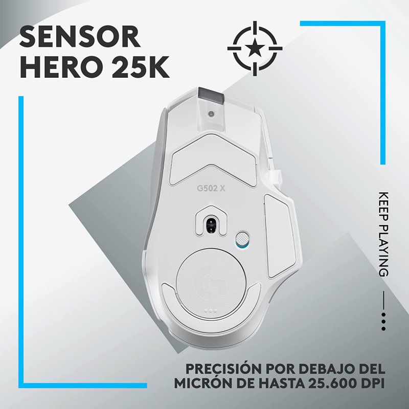 Thumbnail 2 de Logitech G G502 X LIGHTSPEED Ratón Gaming Inalámbrico 25600 DPI 🖱