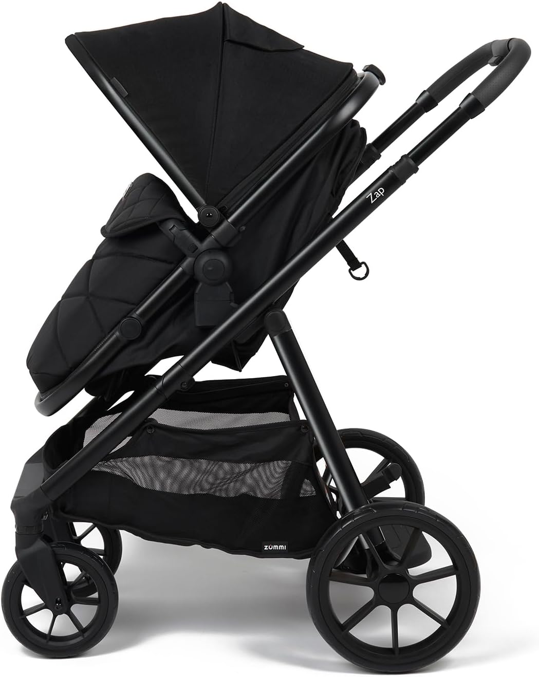 Thumbnail 2 de BABYLO Zap Travel System with i-Size Infant Carrier, ride-on board and organiser (black/on black)