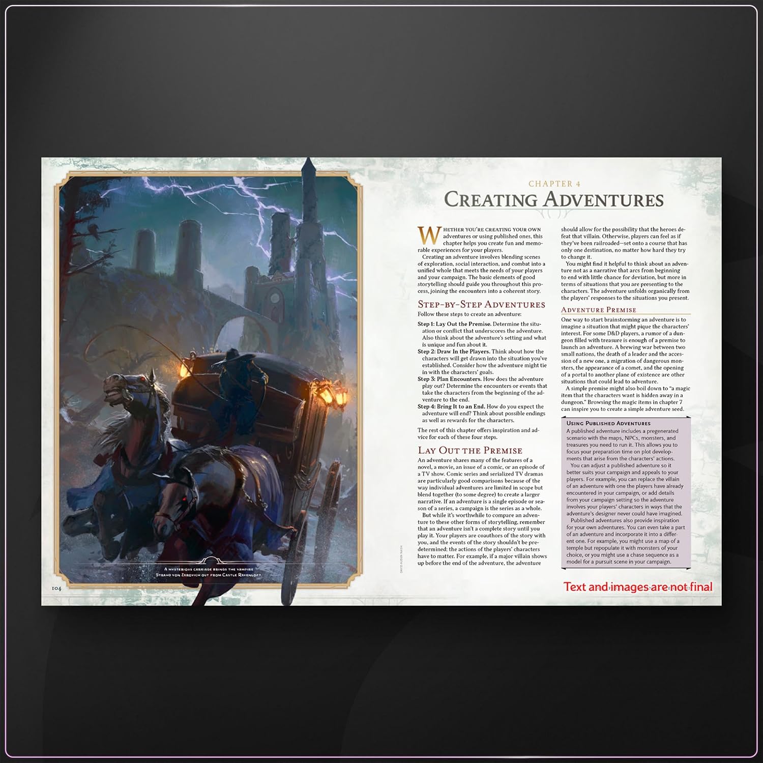 Thumbnail 2 de 2024 Dungeon Master’s Guide – Deutsche Fassung (Englische Version) | D&D Core Rulebook