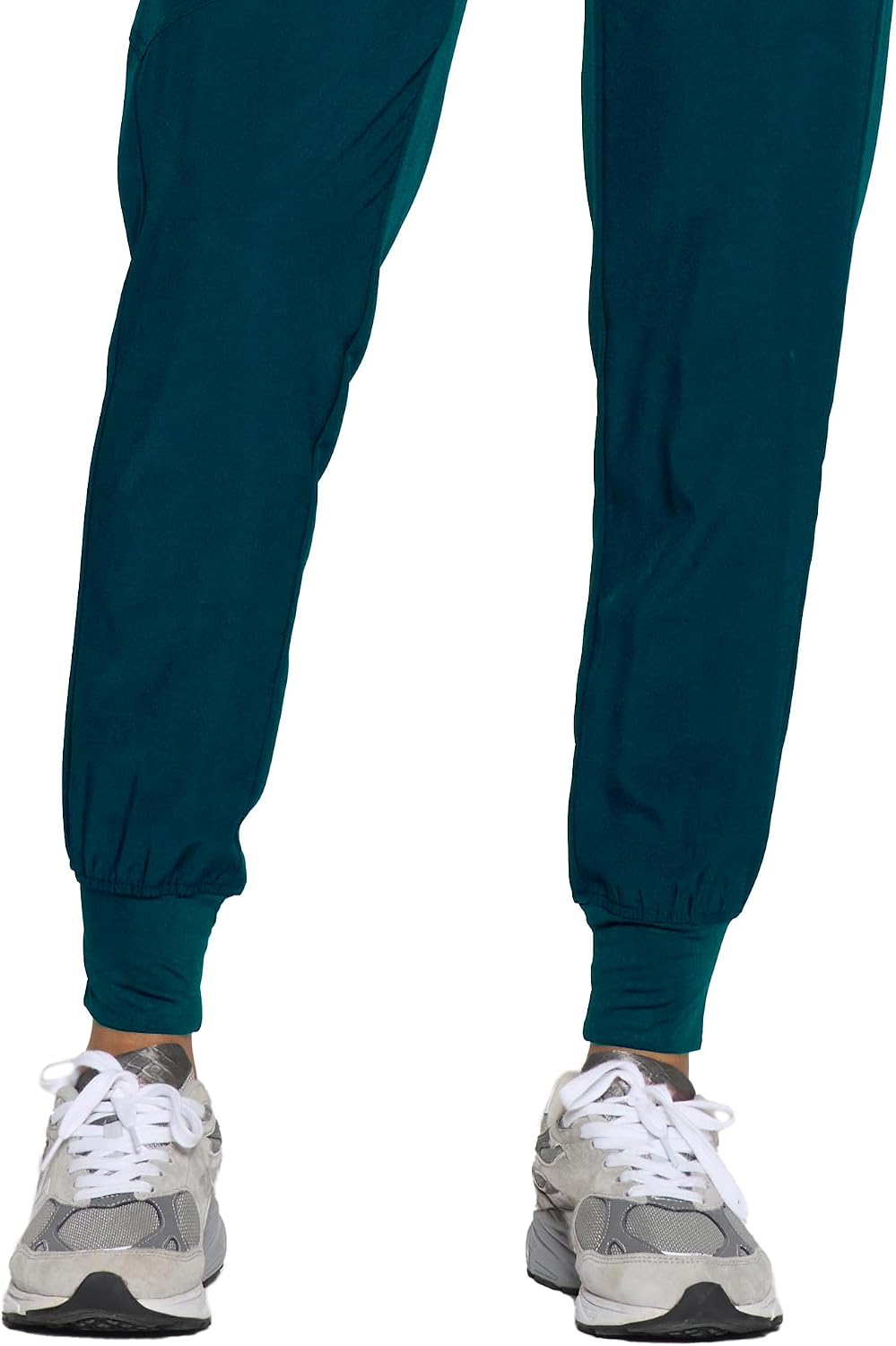 Detalle de COZYFIT Women's Scrub Pants, Soft-Stretch Slim-Fit Jogger with 5 Pockets