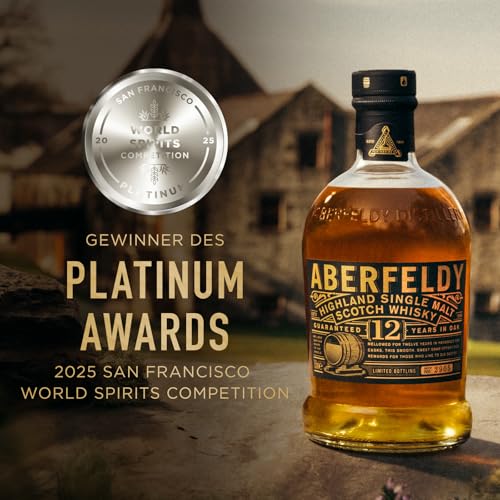 Thumbnail 10 de Aberfeldy 12 Jahre Single Malt Scotch Whisky – 40% vol, 70 cl, vier Fassarten gereift