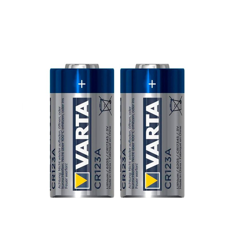 Detalle 2 de Varta Pack 10 Pilas de Litio CR123A 3V