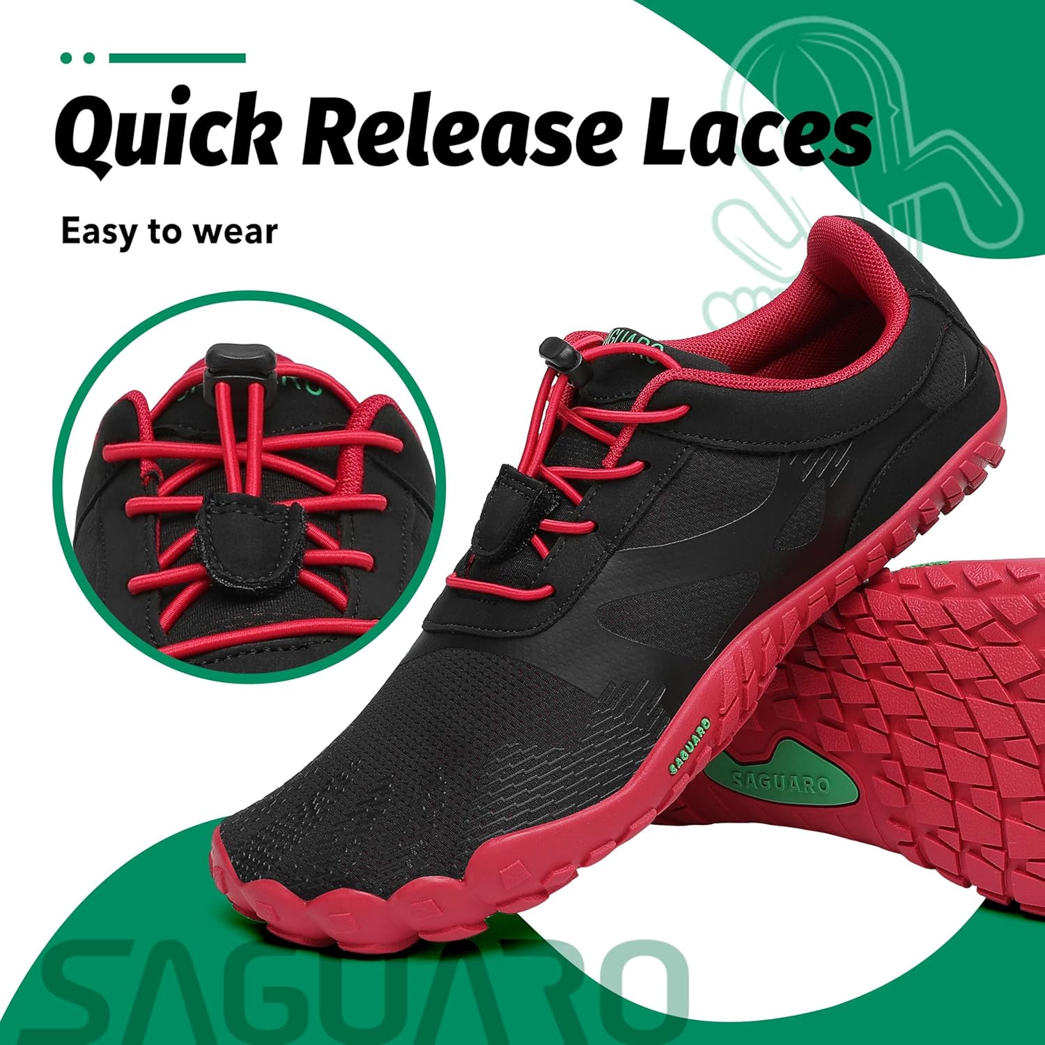 Thumbnail 4 de SAGUARO Scarpe Barefoot con Dita per Trekking e Trail Running: flessibilità, leggerezza e contatto diretto con il terreno