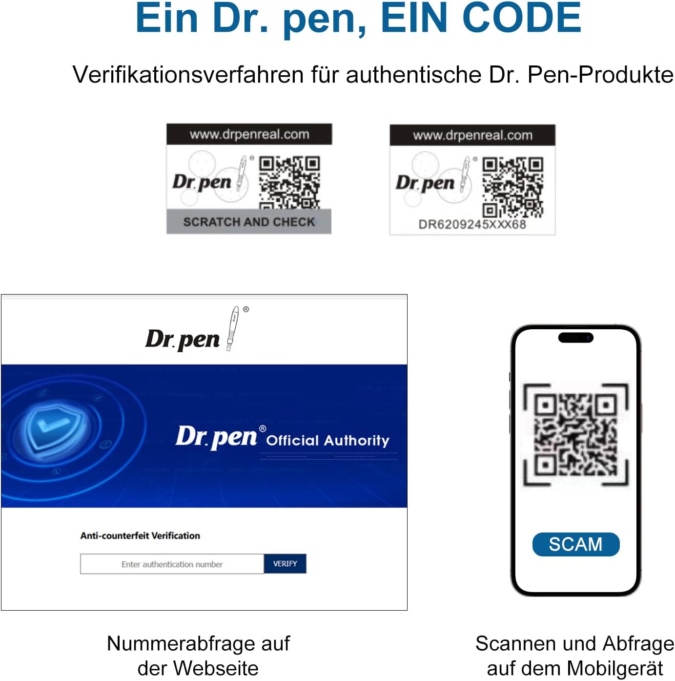 Thumbnail 1 de Dr. pen Ultima M8 microneedlingpen met 6 snelheden en 8 cartridges