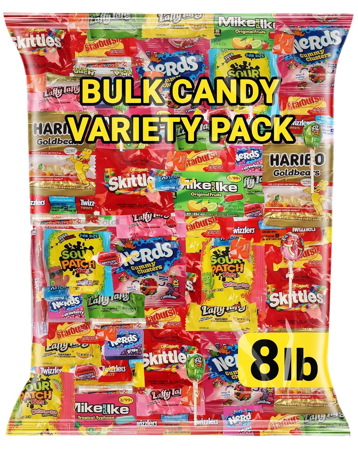 Thumbnail 6 de KATIE’S KANDY KORNER Halloween Candy Variety Pack, 8 lb Individually Wrapped Mix