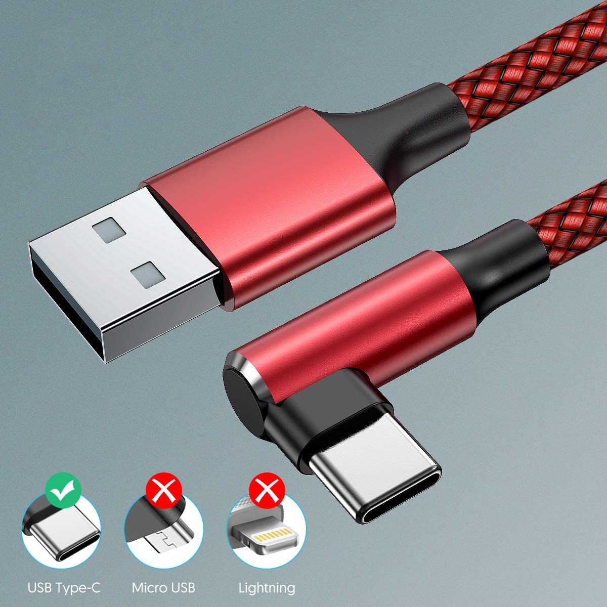 Thumbnail 4 de ZJXD USB C Charger Cable 3Pack 3M set