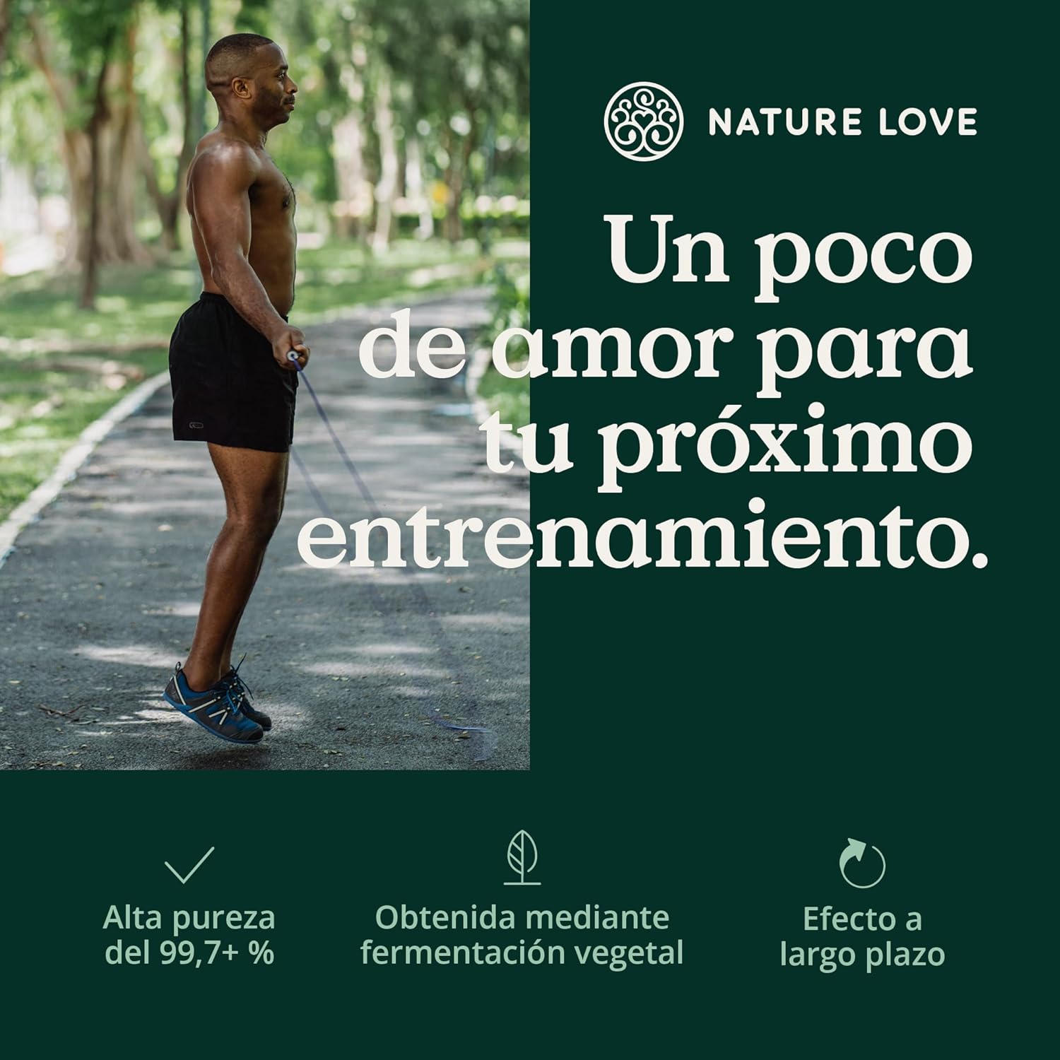 Thumbnail 1 de NATURE LOVE® L-arginina y citrulina vegana - 365 cápsulas