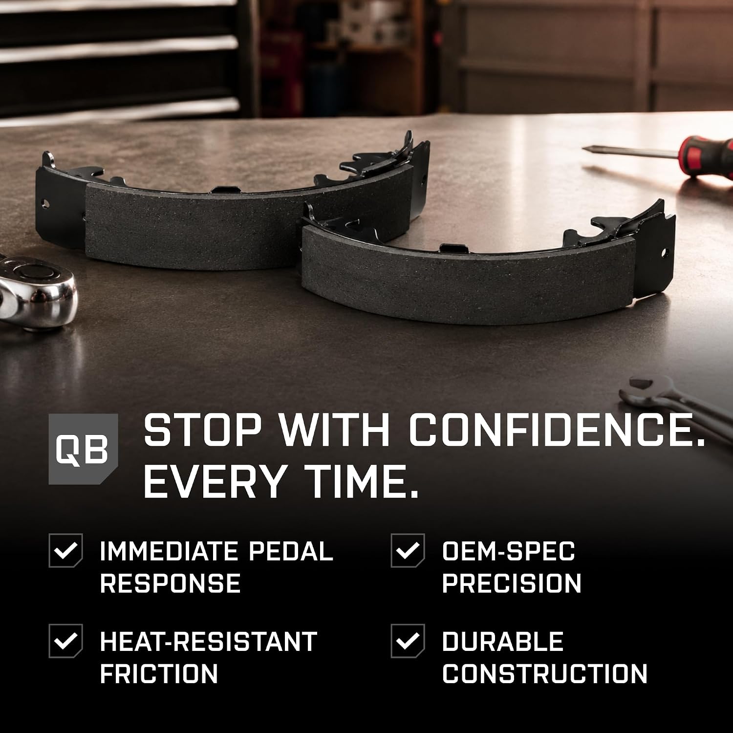 Thumbnail 6 de QUALITY-BUILT Parking Brake Shoes FPS771