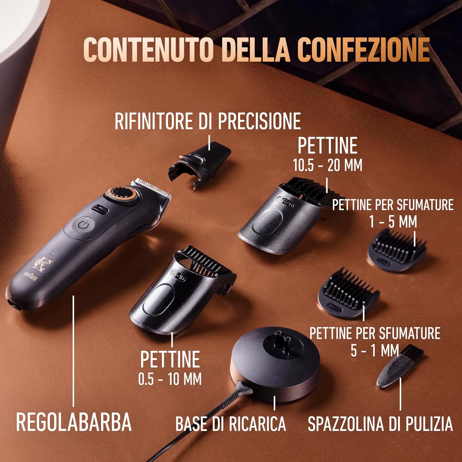Thumbnail 5 de King C. Gillette Barba Pro MAX – Rasoio elettrico senza fili con 40 impostazioni e 4 pettini intercambiabili